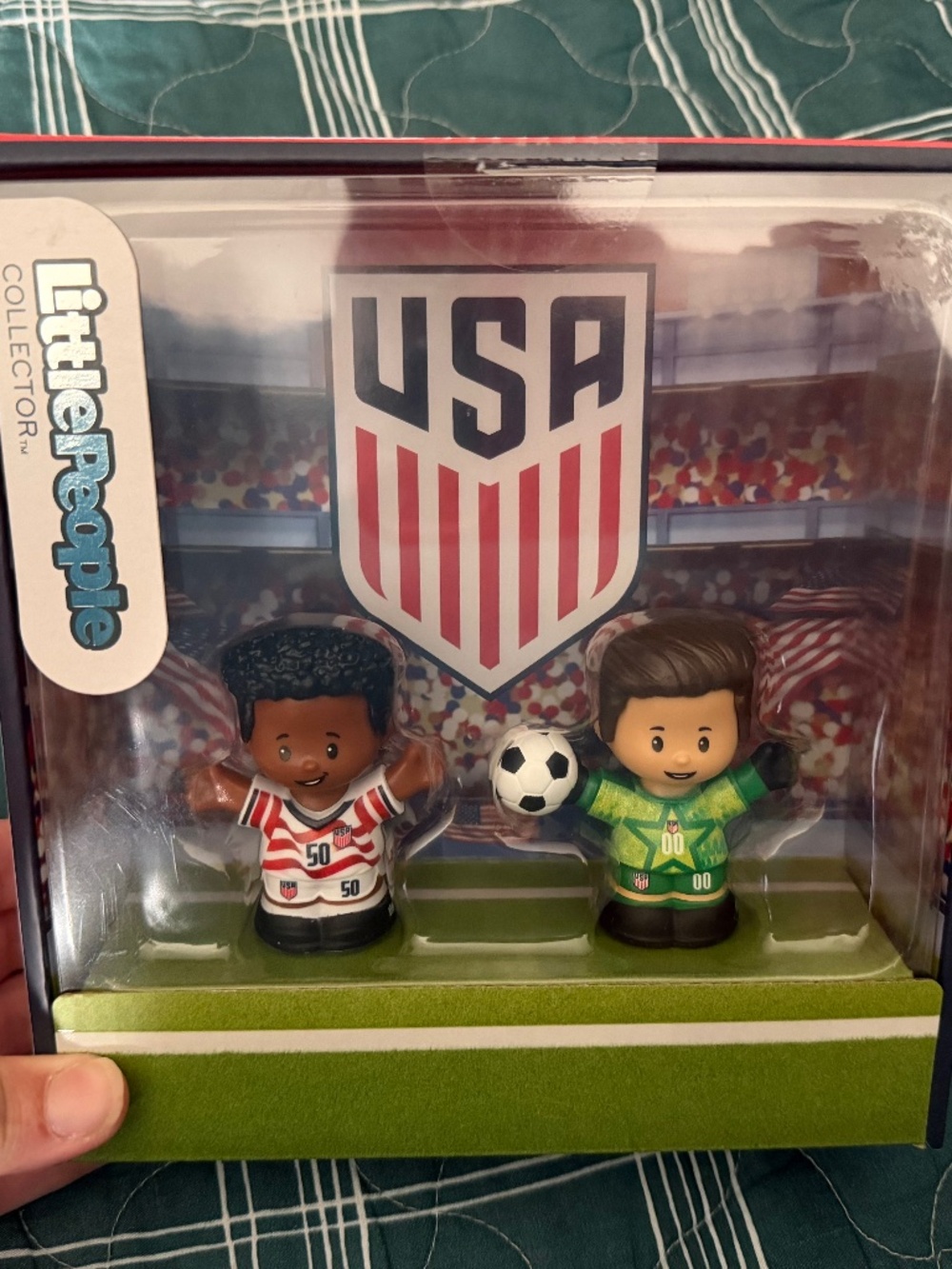 Fisher Price Little People Collector USA soccer